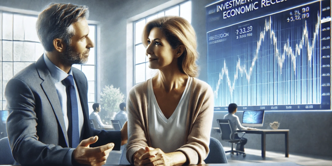 Rappresentazione visiva dell'articolo: Allarme recessione: le risposte che ogni investitore deve conoscere.
